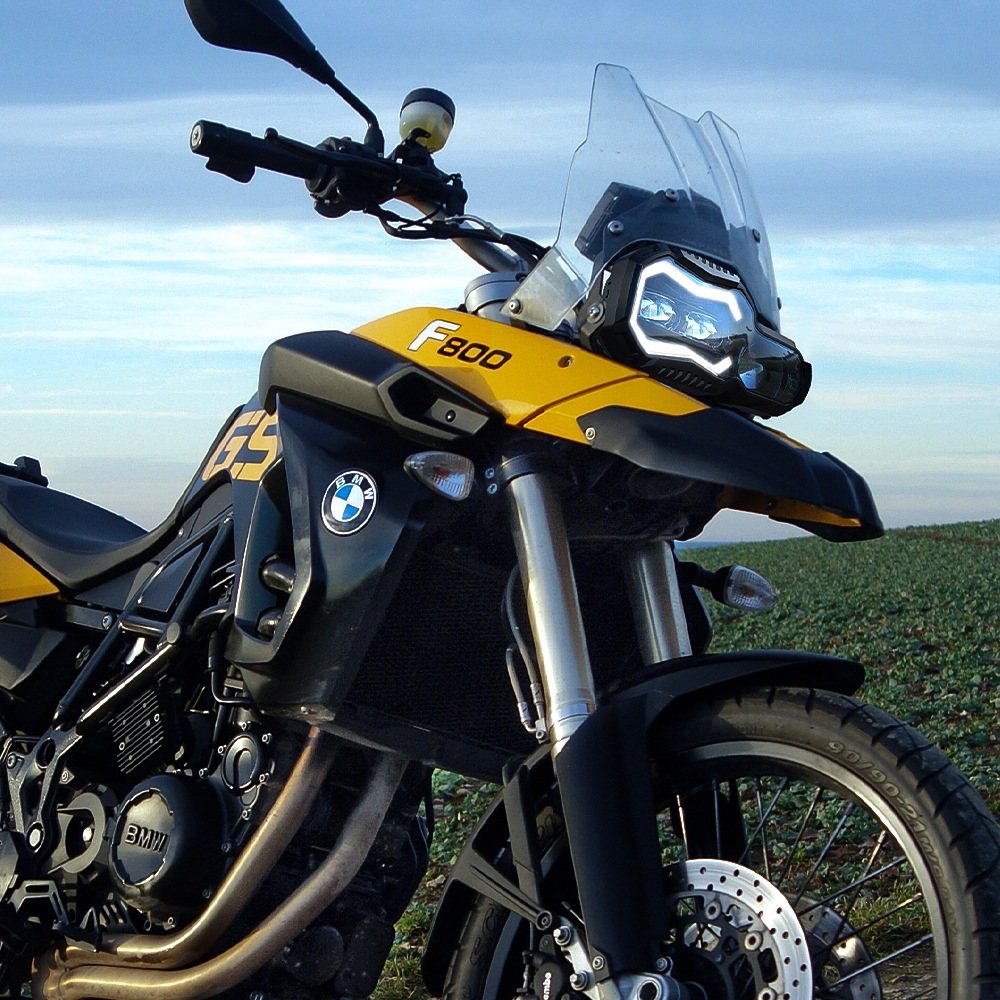 Suitable for F800GS F800 F700GS F650GS LED front headlight BMW motorcycle modification