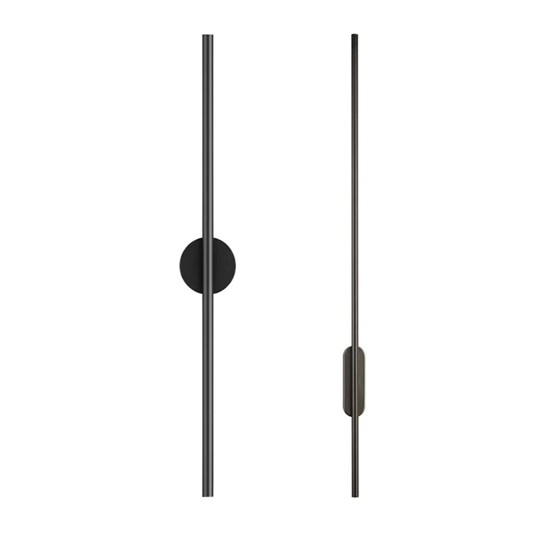 Lámpara de pared de tira larga minimalista Lámpara de noche de dormitorio Lámpara LED creativa Lámpara de pasillo de sala de estar nórdica simple moderna