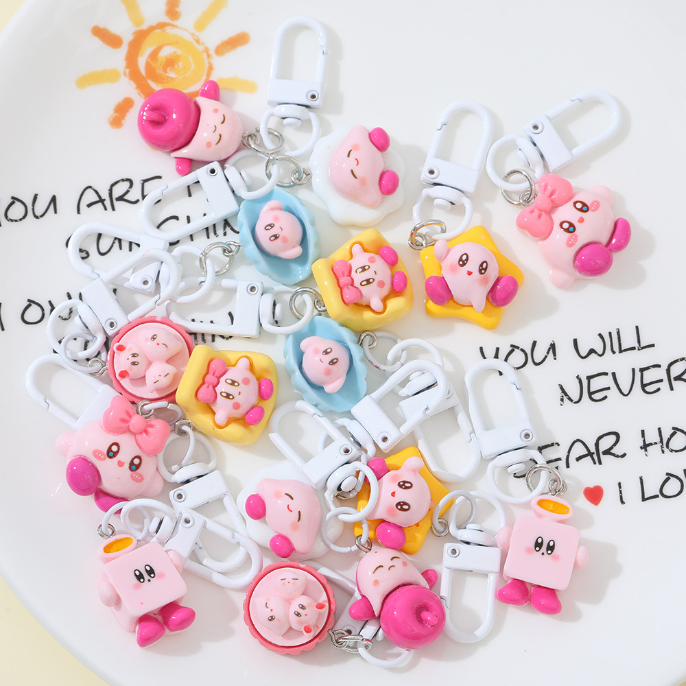 Diversión creativa de dibujos animados DIY llavero colgante lindo submarino animal de dibujos animados estudiante bolsa novias regalo creativo