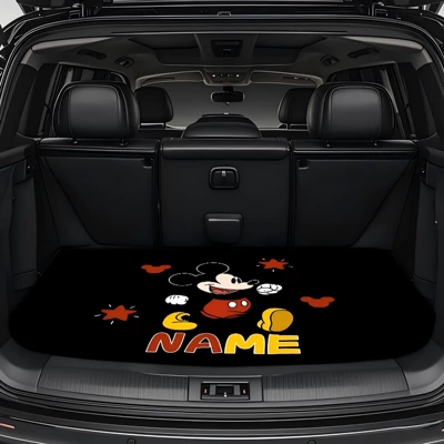 Avtomobil döşəmə paspasları, Cute Mickey Car Trunk Mat, Universal