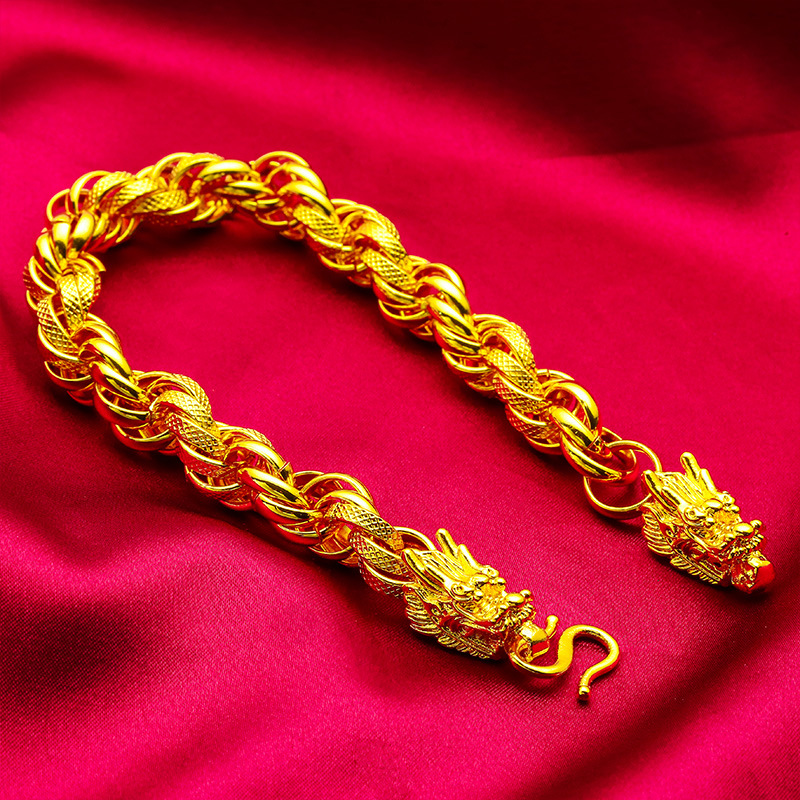 Gioielli unisex Moda rubinetto oro braccialetto twist moda sabbia oro braccialetto twist all'ingrosso_voghion.com