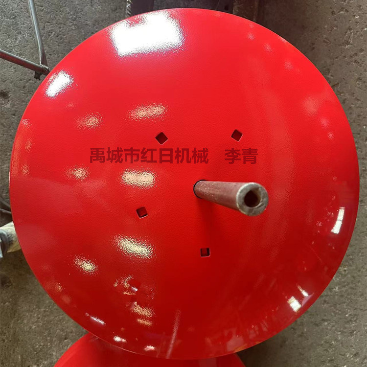 五孔圆盘犁片      660*6mm重型犁片     耙片    热处理锰钢耙片