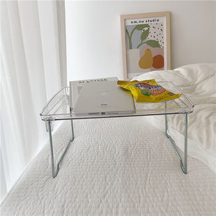 Ins Style Acrylic Transparent Storage Rack Can Be Stacked with Small Tables Bedroom Storage Cosmetics Desktop Dormitory Students