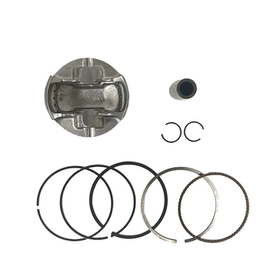 Motorcycle engine piston: Piston, piston ring, piston pin