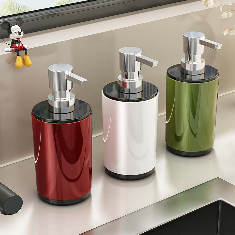 Baño de estilo retro, loción de baño, botella subenvasada, gel de ducha para el hogar de alto valor, desinfectante de manos, botella de prensa avanzada