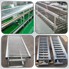 无动力滚筒输送机不锈钢送料架镀锌动力辊筒传送带输送线