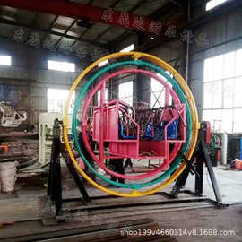 东晟达制作三维太空环  景区公园广场儿童成人椅旋转滚游乐设备
