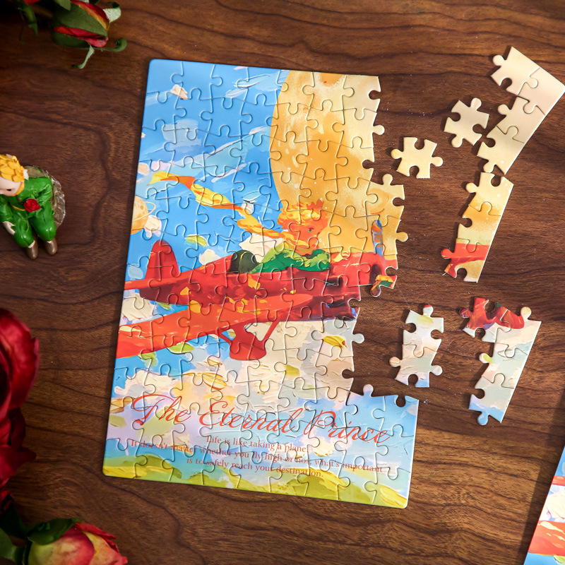 Caja de regalo del Sr. Paper Puzzle serie de ensueño universal de alto valor romántico estudiante DIY decoración de rompecabezas de escritorio