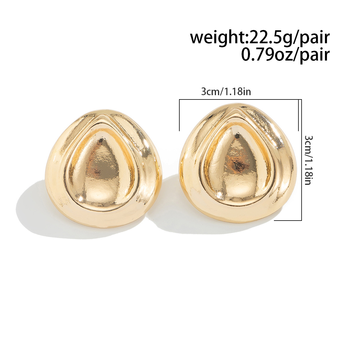 12g Weight Steel needle Ear Needle Material Drop Earrings, Ear Studs Classification 1 Pair Quantity Party, Street Occasion Alloy Material Geometric Pattern Women's Gender Polished Finish Plating Design Exaggerated, Punk Style 1 Pair Exaggerated Punk Geometric Plating Alloy Drop Earrings Ear Studs 51