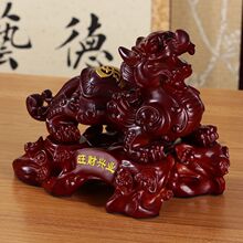 招财纳福貔貅摆件一对大号客厅办公室桌店铺家居家装饰品开业礼品
