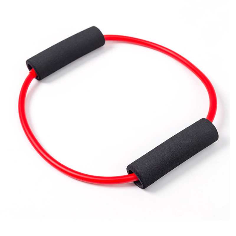 Yoga Dispositivo de tensión en forma de 0 fitness interior pecho expansor cuerpo que forma Pilates cuerda de tensión de espalda abierta