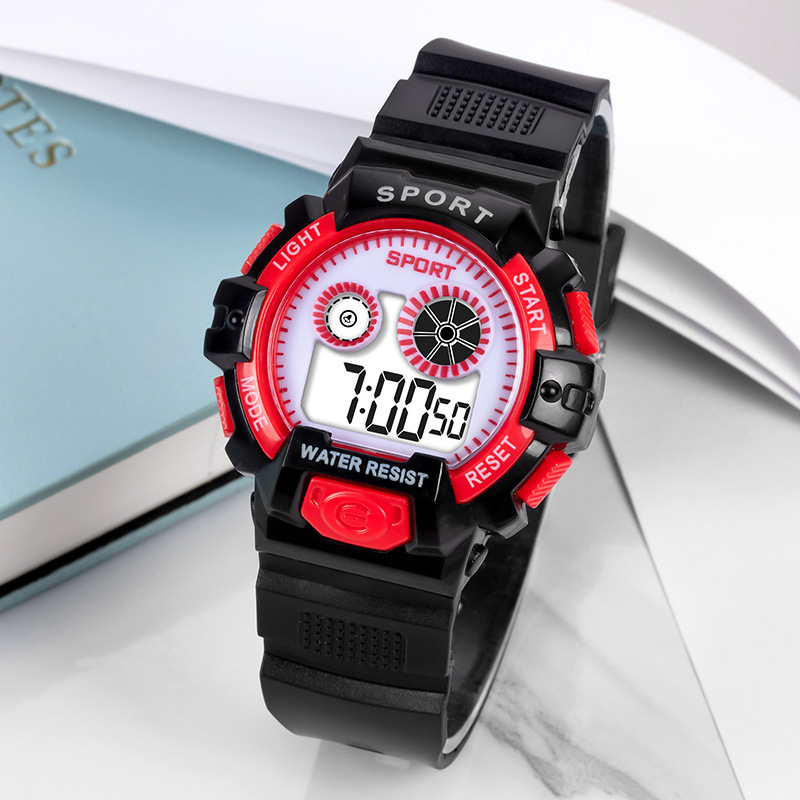 Explosión de relojes electrónicos para niños estudiantes multifunción simple nocturna relojes electrónicos relojes electrónicos al por mayor