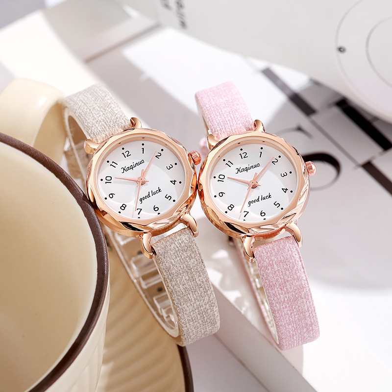 Women's Watch Niche Simple Joker Small Quartz Student Casual Small Dial Exquisite Japanese and Korean ins Style Wholesale
