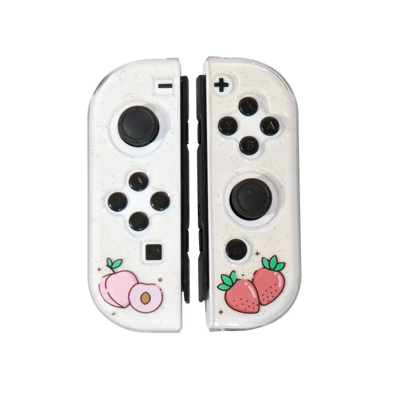 Защитный чехол Crystal для Nintendo SwitchOLED, мягкий чехол-рукав NS жесткий чехол PC+TPU силиконовый защитный рукав карбографичный рисунок