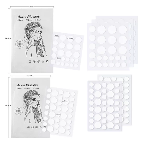 Cross-border Invisible Concealer Patch 24 Transparent Hydrocolloid Patch Invisible Patch 36 Patch