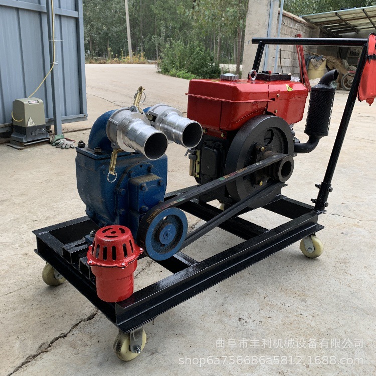 化粪池清理污水泵 养殖场电动抽粪泵 直吸直排汽油柴油抽粪泵