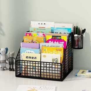 ✅ Children's Bookshelf Desktop Storage Box Desk Book Reading Rack Bedside Bay Window Baby Picture Book Storage