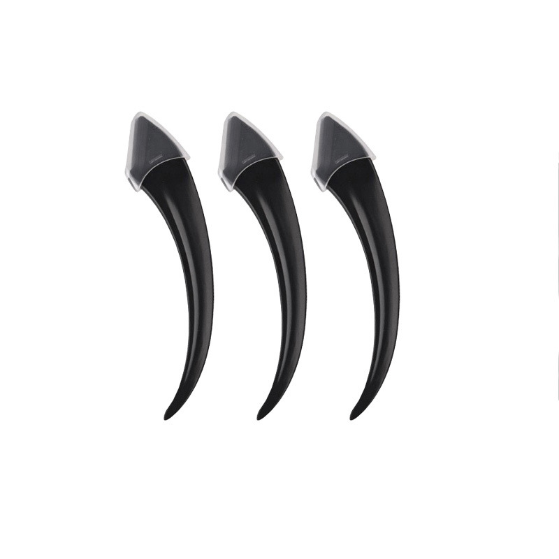 검은색 초승달 모양 눈썹 트리머(크로스보더 핫모델) 진주빛 가방 3개