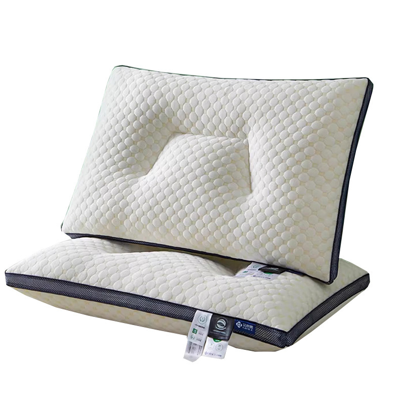 almohada de núcleo de almohada para adultos para proteger la columna cervical para dormir un par de conjuntos de dormitorios de estudiantes almohada baja ultra suave especial para hoteles