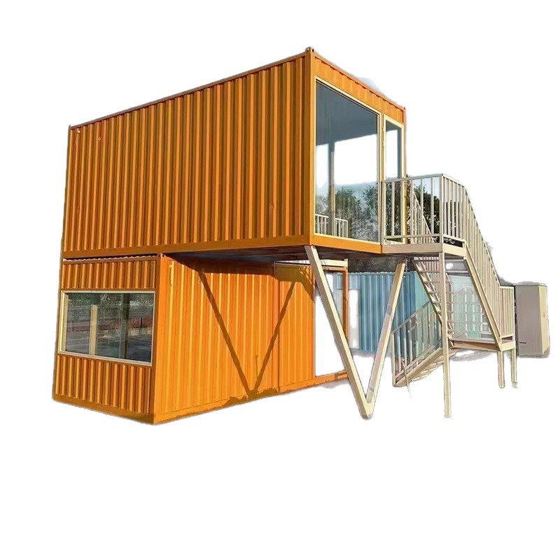 Casa móvil de contenedores corrugada alojamiento residencial de hoteles simple casa de tablero casa combinada de tiendas casa integrada en línea