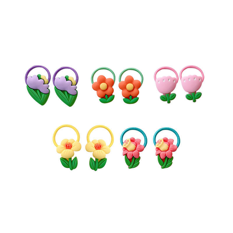 Niños pulgar pelo banda bebé pelo corbata pequeña banda de goma pequeña niña elástica grande no duele el pelo Pelo cuerda pulgar pelo banda femenina