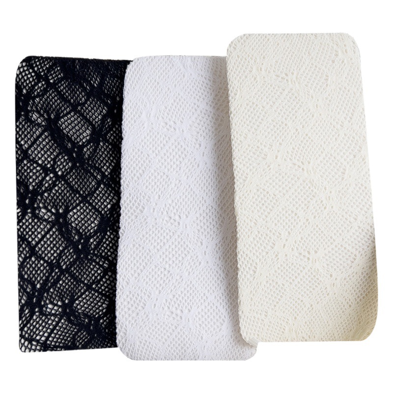 Calcetines de red de pesca chicas negro encaje hueco jacquard ins simple delgada superior anti-gancho alambre pantimedias fabricantes lote