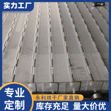 供应不锈钢链板 烘干线高温输送带 面包输送链板饼干降温链板厂家