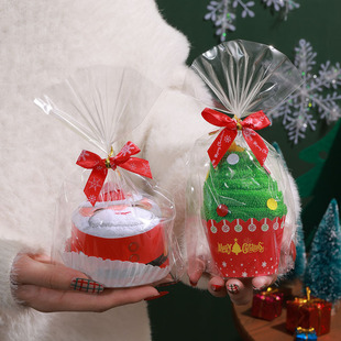 Children Children Christmas small gift towel kindergarten class share gifts to send customers activities