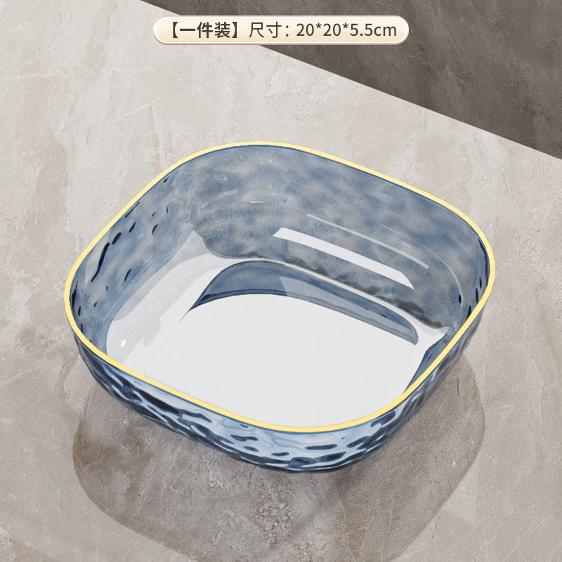 高颜值水果盘家用客厅果盘高级轻奢水果盆零食盘子办公室糖果摆放|undefined