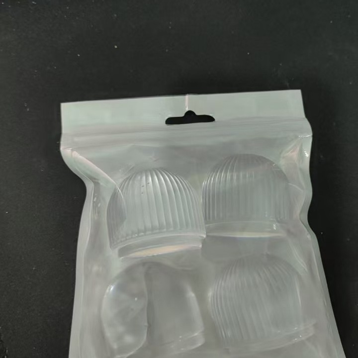 Nuevo adhesivo de silicona transparente y grueso para puerta de refrigerador, amortiguador de puerta de silicona, cojín anticolisión.