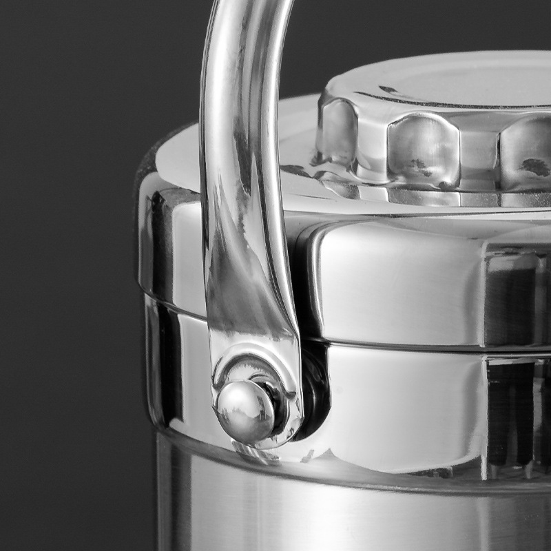 带盖带格直型便当餐盒