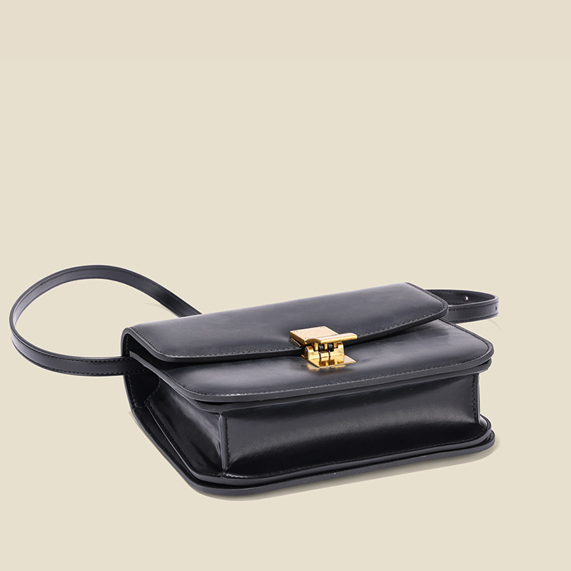 Bandolera de un solo hombro para mujer, Tofu, bolso cuadrado pequeño Simple y a la moda con gran capacidad, nueva moda 2024_voghion.com