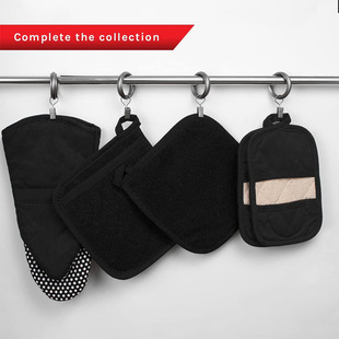 Amazon High Temperature Resistant Placemat Microwave Oven Special Oven Mittsing Insulation Mat Thickened Baking Towel Gloves Wholesale