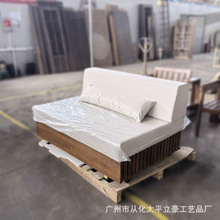 竹家具厂加工定制户外重竹沙发花园椅子订制户外休闲椅防水竹沙发