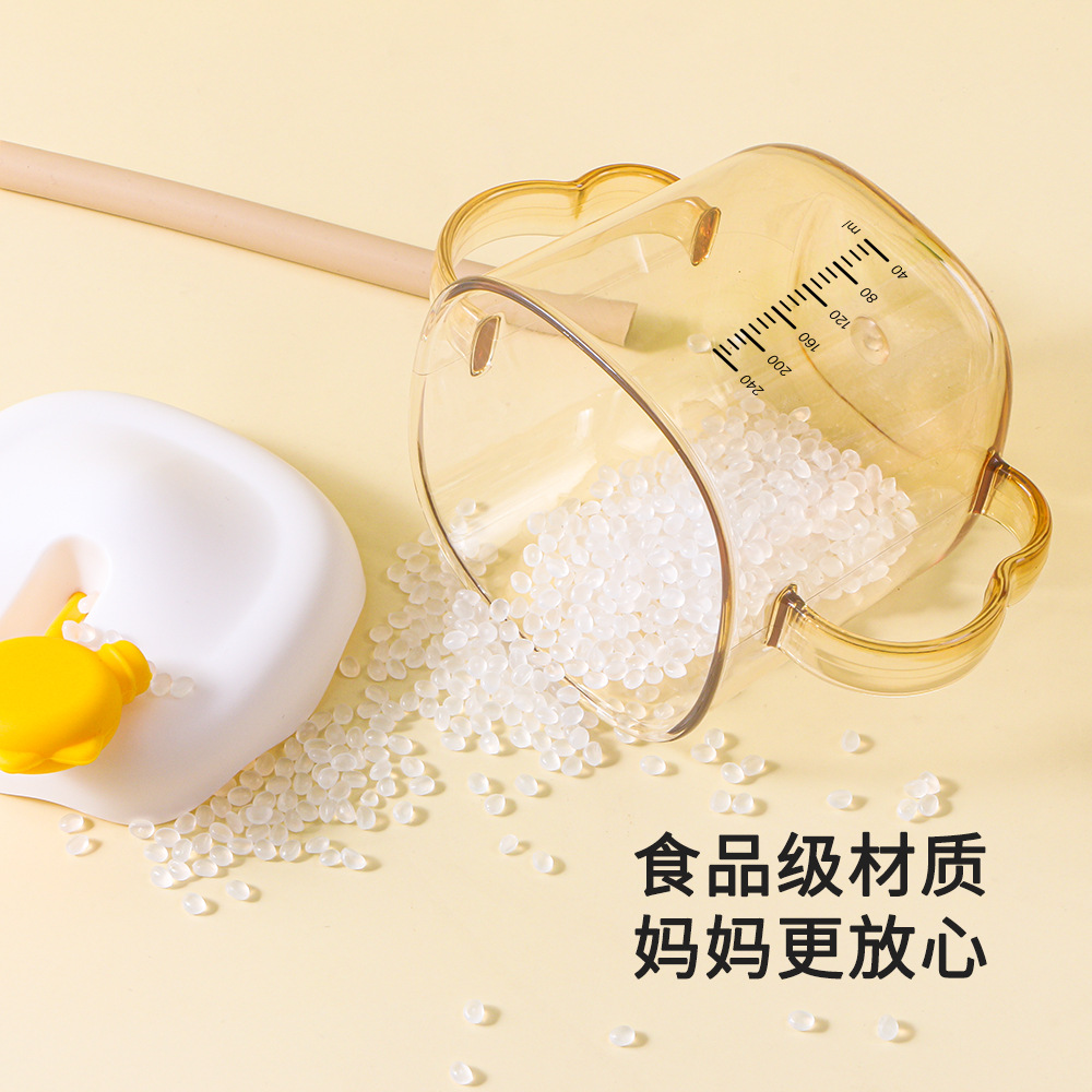 Заводская продукция для матери и ребенка, новая квадратная чашка для воды PPSU, детская чашка для молока с ручкой, чашка для домашнего обучения, питьевая чашка