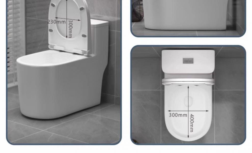 Household large-diameter anti-odor siphonic toilet, ordinary ceramic bathroom seat, essential for hotels undefined