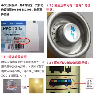 Antifriz kit for refrigerant leak