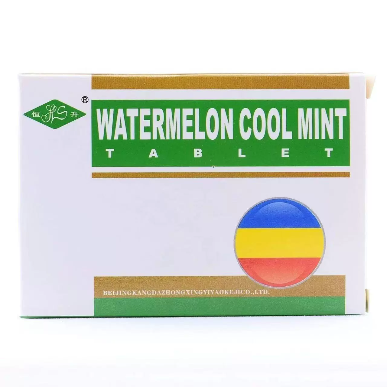 [8730] Hengsheng арбуз крутой мятный шарик 24 капсулы/коробка