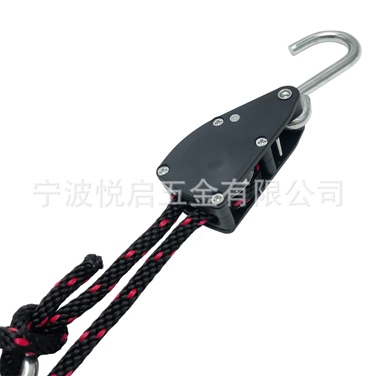 1/4" Rope Ratchet Tie Down拉紧器棘轮绳滑轮捆绑绳