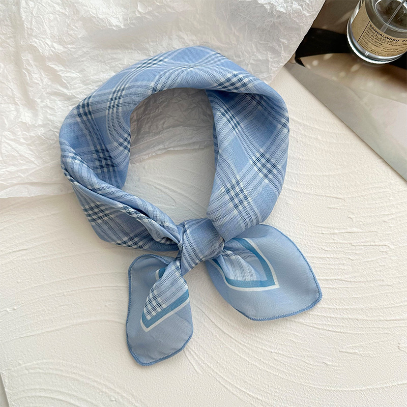 Barra azul horizontal y vertical