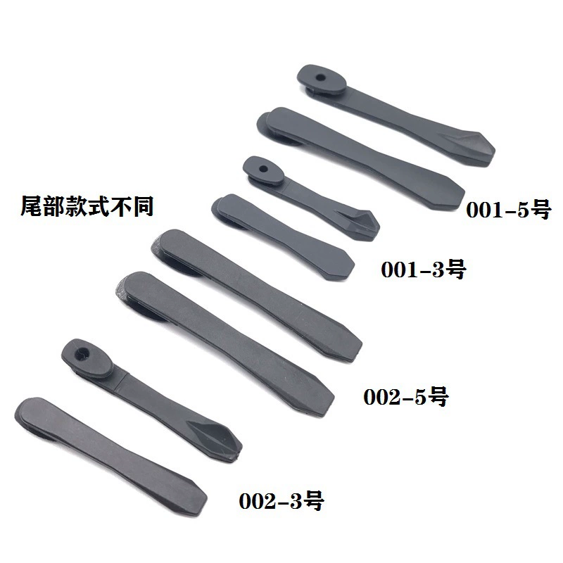 Производители оптовых продаж горячий стиль 3 № 5 литьевые ручки пластиковые застежки-молнии фитинги литьевые головки