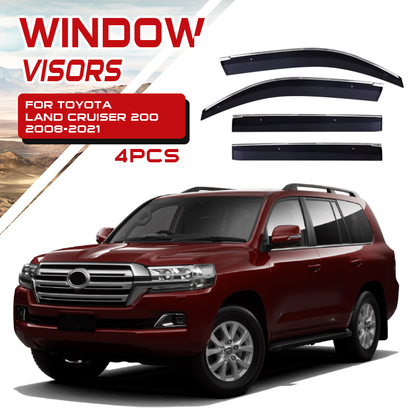 Adecuado para protectores de lluvia y parasoles para ventanas de automóviles Toyota Prado Cruiser LC300 LC200 LC250.