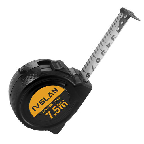 Alscan Cross-border Automatic Stainless Steel Tape Measure for Engineering and Renovation, 5.10m Durable Anti-skid Steel Tape Measure Wholesale