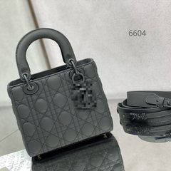 原单D家新款高品质磨砂菱格戴妃包百搭单肩包手提时尚ins斜挎包