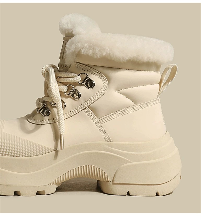 New winter padded padded padded shoes platform boots_voghion.com