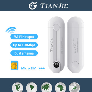 TIANJIE UF911 4G Modem Wifi 4G Wireless Network Card Portable Wifi USB Dongle