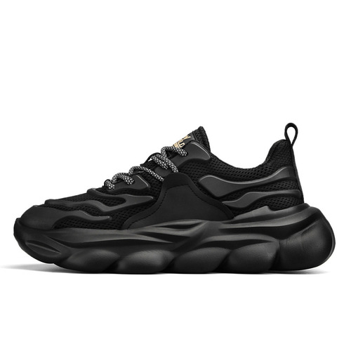 Summer breathable mesh thick-soled dad shoes new men's casual thick-soled shoes trendy sports shoes men's shoes wholesale