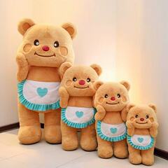 バターベアぬいぐるみテディベアぬいぐるみぬいぐるみぬいぐるみ诞生日プレゼントギフト地押し
