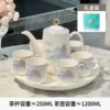 Ink and Wash River Rotating Tea Set