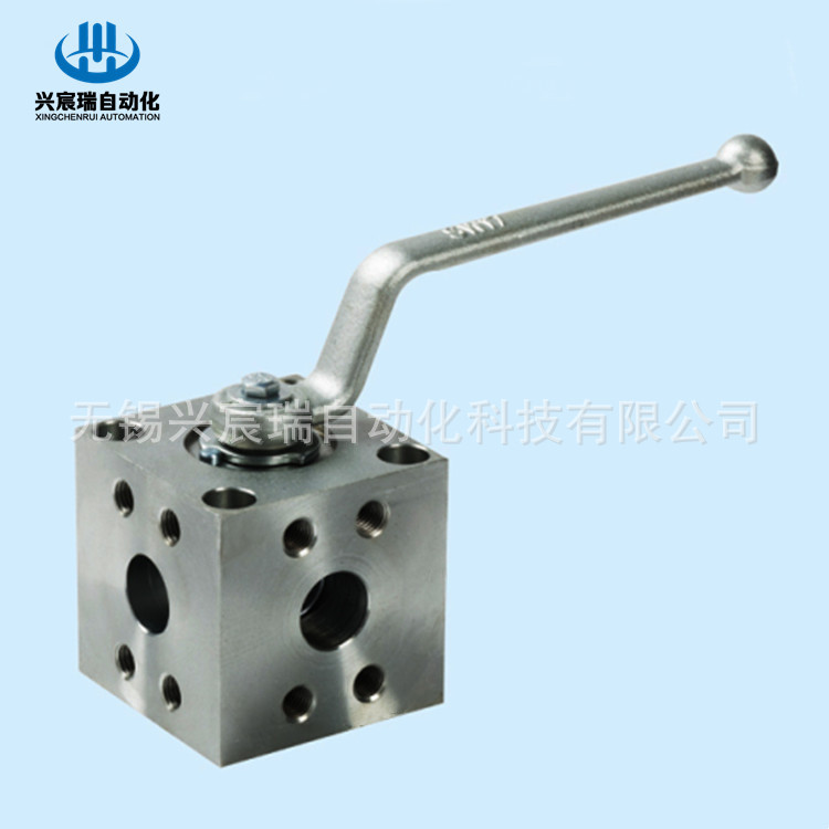 KH3K-DN25-SAE420 ，KH3K-DN32-SAE420法兰式三通球阀